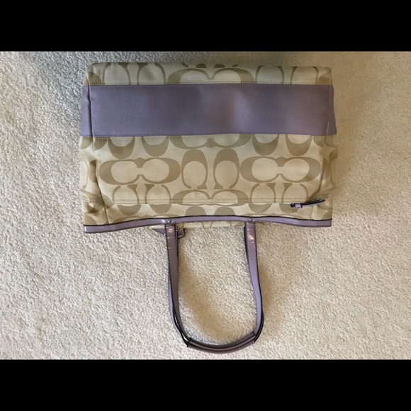 Coach Bags Coach Classic Purple Diaper Bag Poshmark